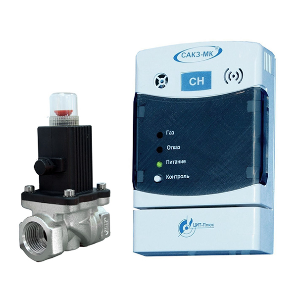 Установка систем автоматического контроля загазованности для частого дома в Старокорсунской 