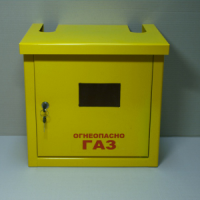 Шкаф для для счетчика газа ШГ-16Д (желтый)